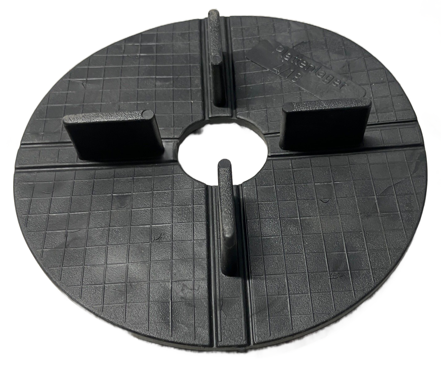 Auflagerplatte Gummi, Höhe 10 mm