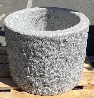 Granit Brunnen-/Pflanztrog rund MG1190