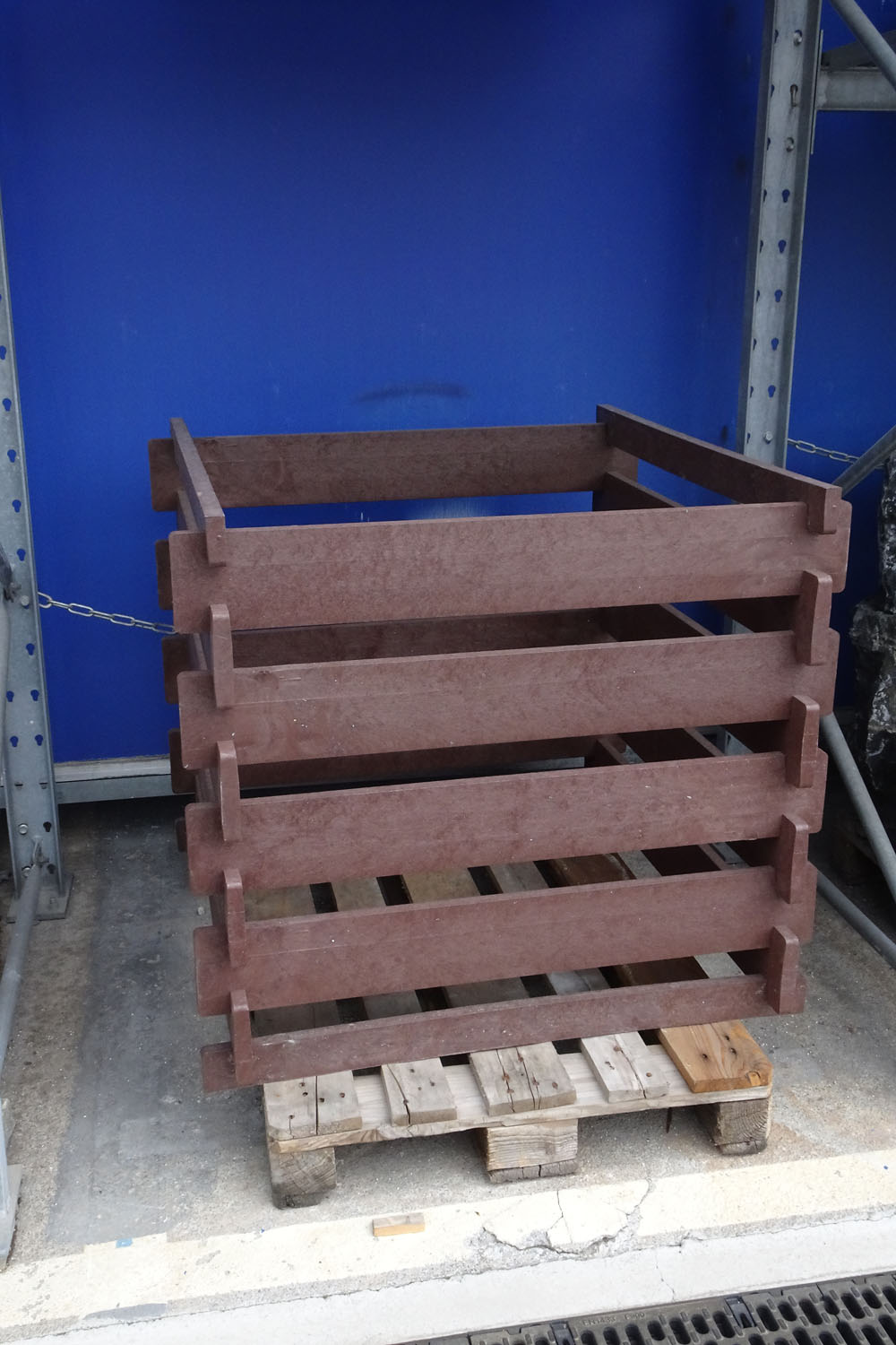 Recycled Kunststoff Steckkomposter 650 Liter